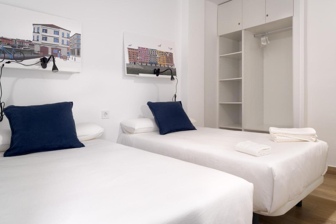 Apartamento 3 Hab Dobles, 2 Banos, Ac, Junto Al Casco Viejo Ol Bilbao Exterior foto